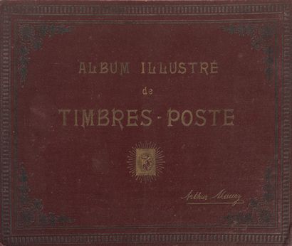 null Deux albums Maury, émissions 1840 - 1950, tous pays dont France, période classique...