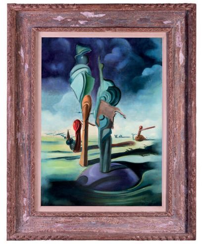 Oscar DOMINGUEZ ( 1906 - 1957 ) 
Americana - (circa 1943)



Oil on canvas Signed...