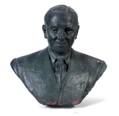 Edwin WHITNEY-SMITH (1880 - 1952) Buste
Sculpture en bronze ciselé et patiné à nuance...