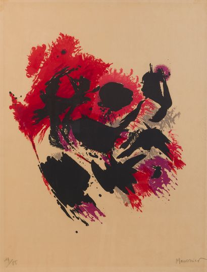 Alfred MANESSIER (1911 - 1993) Composition

Lithographie en couleur. Signé en bas...