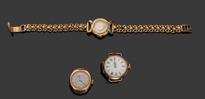 Montre bracelet de dame en or (18K) de marque...