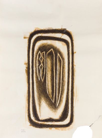 null Ahmed Naqvi SYED SADEQUAIN (1930-1987)

Abstract composition

Ink on paper (Accidents)

Stamp...