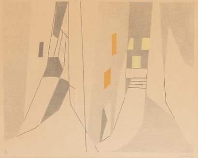 André BEAUDIN (1895-1979)

Composition abstraite...