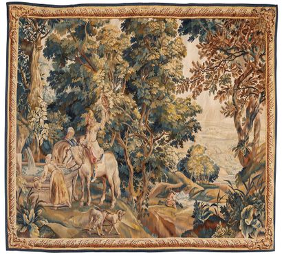 null In the taste of FALENS

The return of hunting

Aubusson Tapestry

Woven in wool...