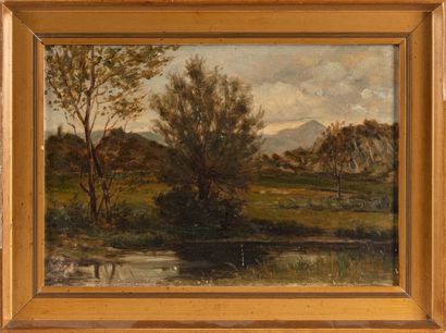20th century FRENCH SCHOOL
Landscape with...