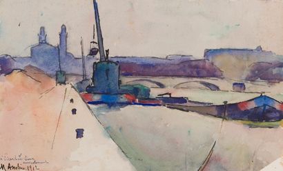Maurice ASSELIN (1882-1947)
Port
Aquarelle...
