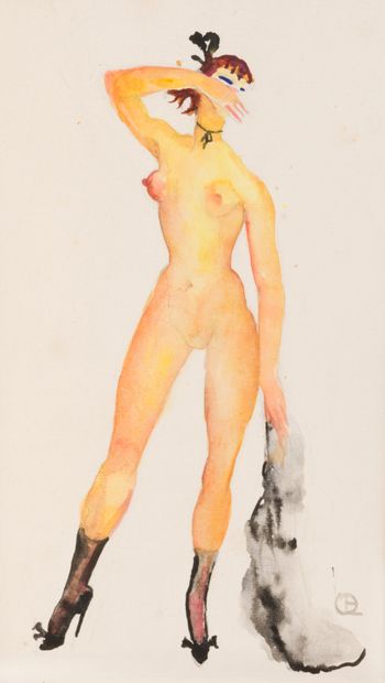 null Charles PICART LE DOUX (1881-1959)
From Bitumen to Hotel. Watercolors by Picart...