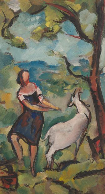 Charles PICART LE DOUX (1881-1959)
Goat,...