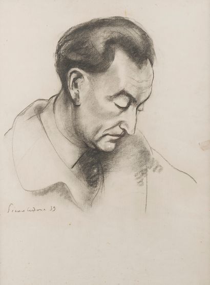 Charles PICART LE DOUX (1881-1959)
Portrait...