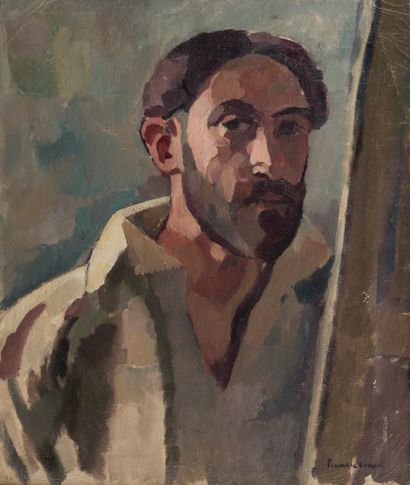 null Charles PICART LE DOUX (1881-1959)
Self-portrait
Oil on canvas
Signed lower...