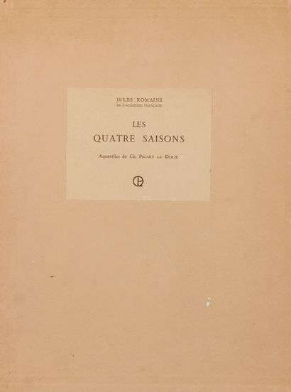 null Charles PICART LE DOUX (1881-1959) - Jules ROMAINS (1885-1972)
Les Quatre Saisons....