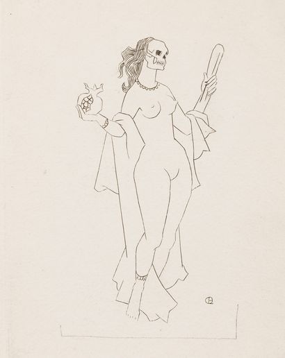 null Charles PICART LE DOUX (1881-1959)
Nus
Suite de huit gravures (ensemble visible...
