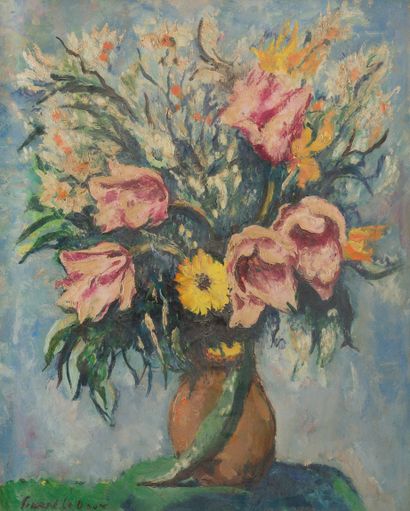 Charles PICART LE DOUX (1881-1959)
Flowers
Oil...