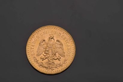 null 1 piece of 50 Pesos gold - Mexico