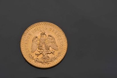 null 1 piece of 50 Pesos gold - Mexico