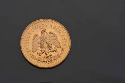 null 1 piece of 50 Pesos gold - Mexico