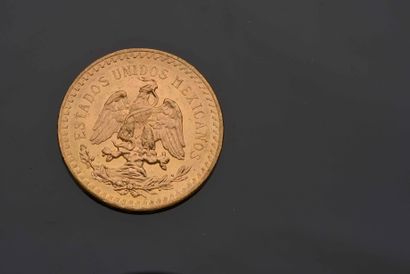 null 1 piece of 50 Pesos gold - Mexico