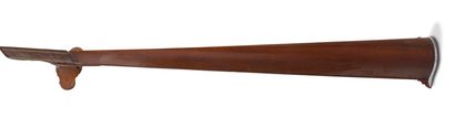 null Proue de bâteau en bois patiné
H. 19 x L. 227 x P. 32 cm
(Petits accidents)