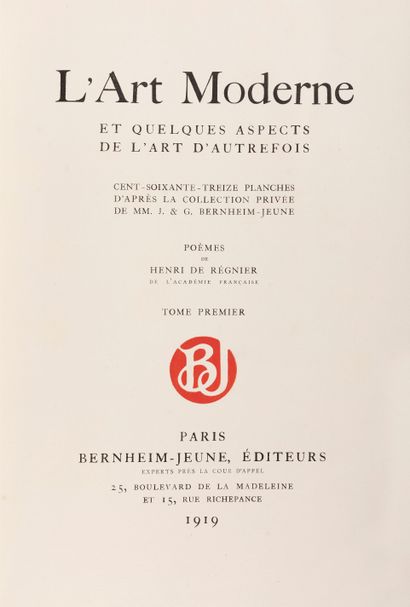 null COLLECTION HENRI ROUART
Tableaux anciens et modernes
Paris, Louis Dubreuil,...