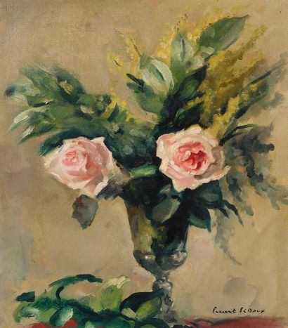 null Jean PICART-LEDOUX (1902-1982)

Vase de fleurs

Huile sur toile. Signé en bas...