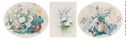 null 137 - Phoebe BROWN

(XIXème siècle)

Bouquet de fleurs

Paire d aquarelles sur...