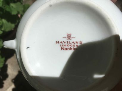 null HAVILAND

Nankin

Service à thé en porcelaine polychrome comprenant une théière,...