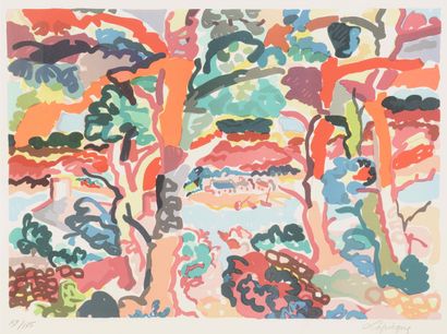 null Charles LAPICQUE (1890-1988)

Paysage de provence

Lithographie en couleur....