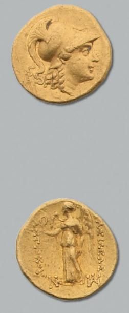 null Antiochus II Théos (261-246 av. J.-C.) - Statère d'or (261-246 av. J.-C.). 8,57...
