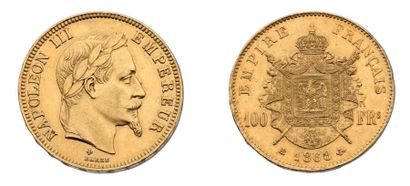 France SECOND EMPIRE (1852-1870) 100 Francs or. 1868. Strasbourg. 1982 exemplaires....