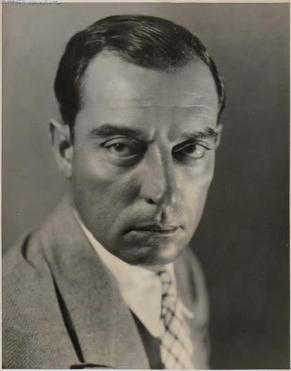 RENATO TOPPO (NÉ EN 1942) Buster Keaton, 1934 (pour le magazine Photoplay) Tirage...