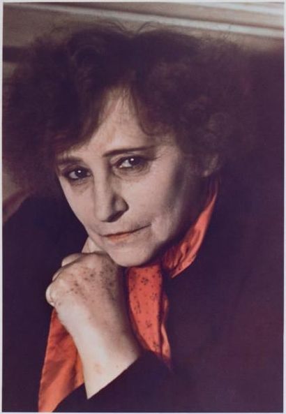 Gisèle FREUND (1908-2000) Colette, Paris, 1939 Tirage dye transfer, vers 1977. Signé...