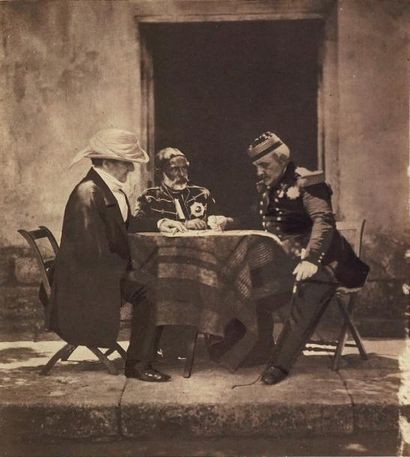 Roger Fenton (1819-1869) The Council of War, held on the Morning of the taking of...