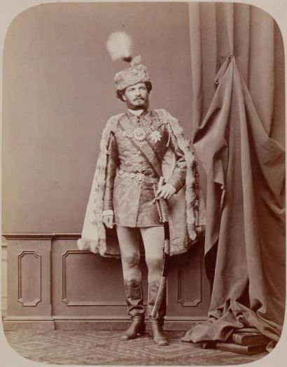 JOSEF BORSOS (1821-1883) Gyula, comte Andrassy (1823-1890), vers 1867 Ami de l'impératrice...
