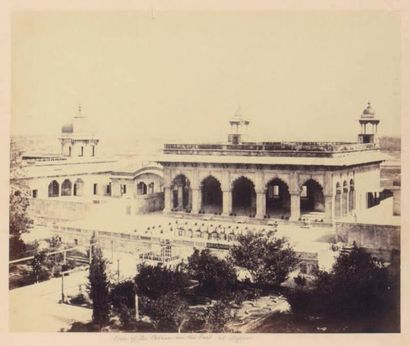 John Murray (1809-1898) View of the palace in the Fort of Agra, vers 1858-1862 Tirages...