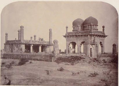 LIEUTENANT COLONEL HENRY DIXON (1820-1893) Views in Mysore: Tomb and Masjid of Barak...