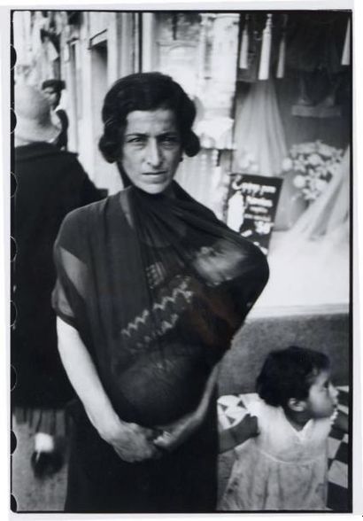 Henri Cartier-Bresson Mexico, Mexique, 1934 Tirage argentique, vers 1970 Tampon humide...