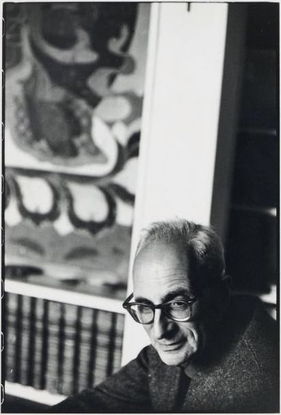 Henri Cartier-Bresson Claude Lévi-Strauss, 1963 Tirage argentique d'époque sur cartoline....
