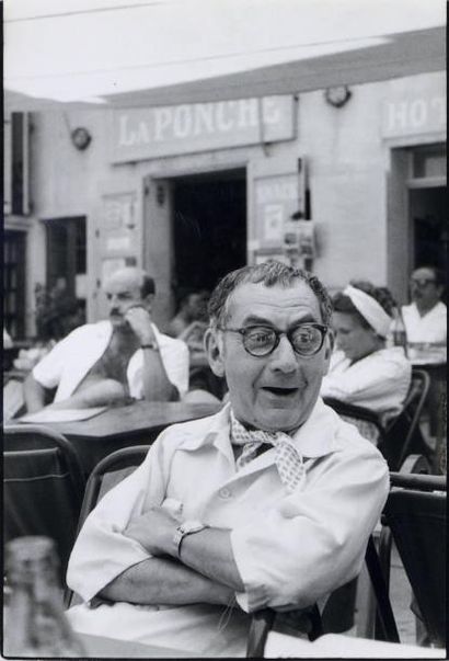 Henri Cartier-Bresson Man Ray, St Tropez, France, 1959 Tirage argentique d'époque...