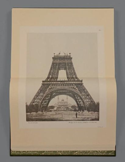 Gustave EIFFEL La Tour de trois cents mètres. Paris, Lemercier, 1900 (Paris, Guyot,...