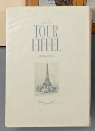 KEIM (J.A.) La Tour Eiffel. Paris, Editions Tel, 1950, in-4 broché, couverture rempliée...