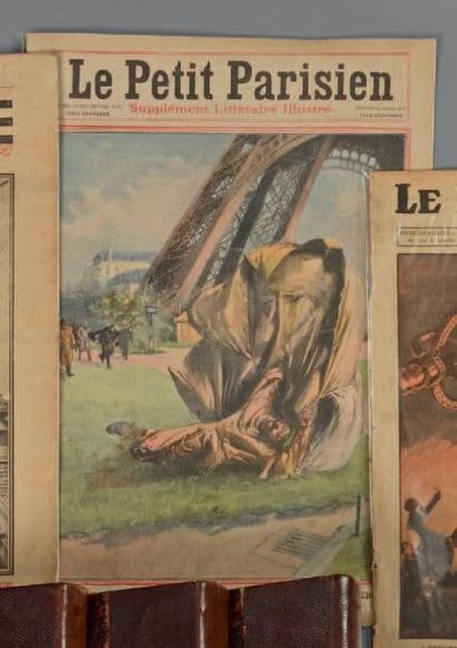 null PETIT PARISIEN (LE). 24ème année. N° 1202.Paris, 1889, Couverture en couleurs...