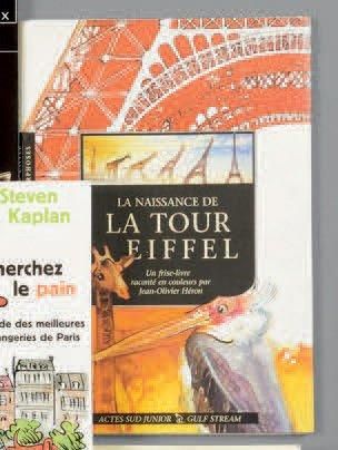 JEAN-OLIVIER HERON Naissance de la Tour Eiffel: un frise-livre raconté en couleurs...