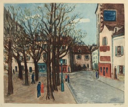 Alphonse QUIZET (1885-1955) Trois reproductions - Lithographies