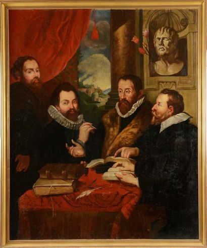 ÉCOLE HOLLANDAISE XVIIIème siècle. D'Après Rubens