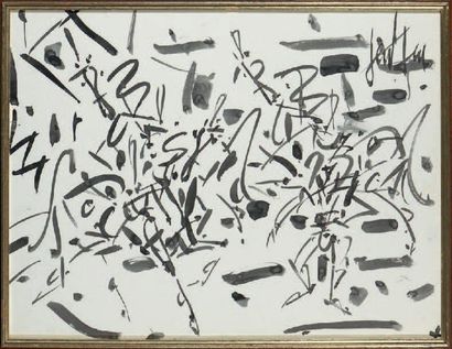 GEN PAUL (1895-1975) Le concert Encre sur papier. Signée en haut à droite 46,5 x...