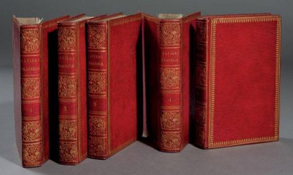 null Tragedie di Vittorio Alfieri da Asti. Parme, 1801-1803. Cinq volumes petit in-8°,...