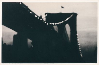 Sheila Metzner "Brooklyn Bridge" - 1999 Tirage Platine Signé et numéroté sur 15 exemplaires...