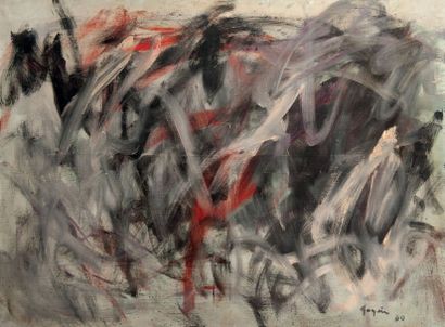 Pierre GOGOIS (né en 1935) 
Composition abstraite - 1960
Huile sur toile. Signé en...