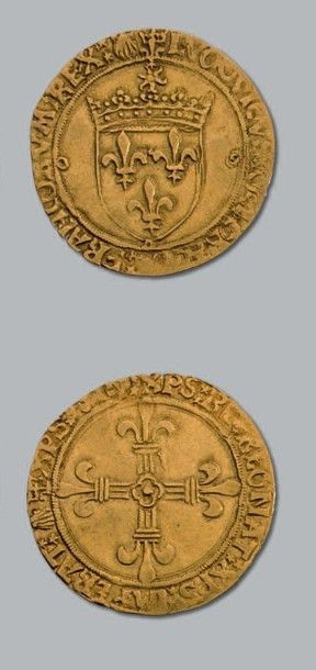 null LOUIS XII (1498-1514)
Écu d'or au soleil. Dijon. D. 647. TTB