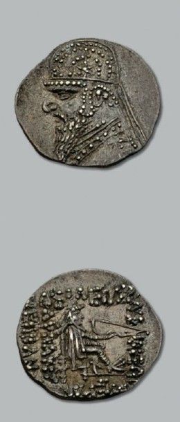 ROYAUME des PARTHES Mithradates II (123-88...